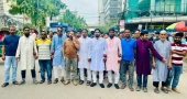 Swecchasebak Dal stage protest demanding justice for slain leader