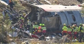 At least 64 killed as two high-speed trains collide in Spain