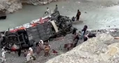 24 killed, 20 injured as passenger bus falls into ravine in southwest Pakistan