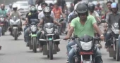 BRTA makes front number plates mandatory for motorcycles