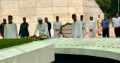 President-elect Fakhrul pays homage to Zia, Khaleda at their graves