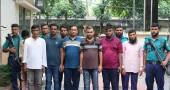 Seven robbery gang members arrested in Dhaka