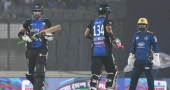 Riders set a tough target for Dhaka with 191