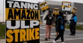 Amazon workers strike at multiple facilities as Teamsters seek labor contract