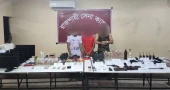 Weapons, ammunition recovered in Rajshahi; 3 detained