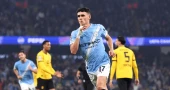 Foden shines, Haaland’s form continues as City beat Dortmud 4-1