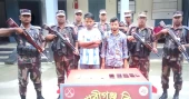 BGB detains two locals trying to flee through Dinajpur border