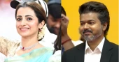 Vijay becomes Chief Minister; Trisha Krishnan reacts with joy