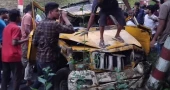 4 killed as pickup overturns in Rangamati