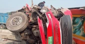Two killed in bus-truck collision in B'baria