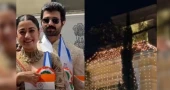 Vijay Deverakonda’s Hyderabad home illuminated ahead of wedding with Rashmika Mandanna