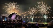 The world welcomes 2025 with light shows, embraces and ice plunges