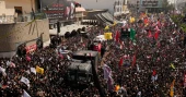 Funeral prayers begin in Iraq for Iran's late Supreme Leader Ali Khamenei