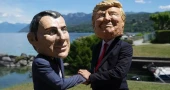 Thousands protest G7 in Geneva as Trump and world leaders meet in France