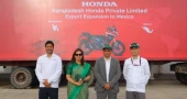 Bangladesh Honda exports NX200 motorcycles to Mexico