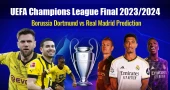 UEFA Champions League Final 2023/2024: Borussia Dortmund vs Real Madrid Prediction