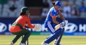 India beats Bangladesh by five wickets, set up must-win clash with Australia