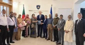 Kosovo Ambassador welcomes Grameen delegation at Dhaka embassy