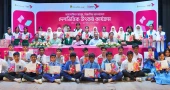 bKash & Bishwo Shahitto Kendro expand book reading programme in Faridpur and Madaripur
