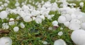 Unseasonal hailstorm catches residents of capital cold
