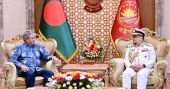 Outgoing Navy chief pays farewell call on President