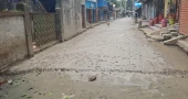 Road work resumes after halt as JCD leader accused of interference in Patuakhali