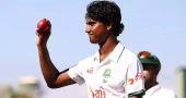 Hasan’s hat-trick and batters put Bangladesh in command against Afghanistan