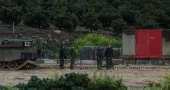 Buildings damaged in northern Israel after rocket fire from Lebanon