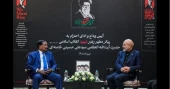 Speaker in Tehran holds bilateral meeting with counterpart Ghalibaf