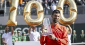 Novak Djokovic clinches his 100th career singles title at Geneva Open