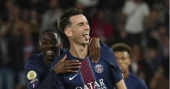 PSG beat Angers 1-0 as Dembélé misses spot kick, Fabián scores