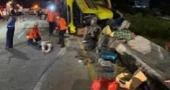 Bus crash in Indonesia kills at least 16