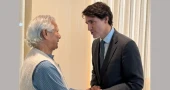 Canadian PM lauds Prof Yunus' efforts; extends support for institution building in Bangladesh