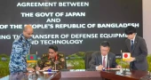 Dhaka, Tokyo sign deal over transfer of defence equipment, technology