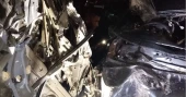 Four killed in covered van-microbus collision in Chattogram