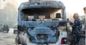Bomb exploded on Syrian Defense Ministry bus, killing 4 soldiers and wounding others