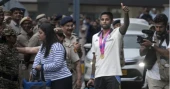 Jubilant Indian cricketers return home after winning the Twenty20 World Cup