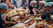 Historic Chawk Bazar comes alive with iftar items on first day of Ramadan