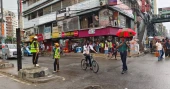 Number of students assisting with traffic control on Dhaka’s roads decreases significantly
