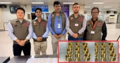 Gold bangles worth Tk 2.8 crore seized at Chattogram Airport