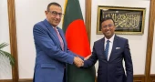 Palestinian envoy meets Foreign Affairs Adviser, discusses bilateral issues