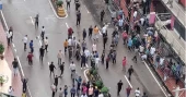 Clashes erupt between protesters and police in Sylhet