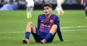 Pedri joins Barcelona’s growing injury list with hamstring tear
