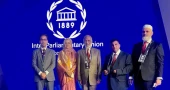 Dr Moyeen Khan leads Bangladesh delegation at IPU; urges global cooperation to ensure inclusive development, peace