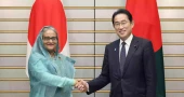 Japan always stands by Bangladesh, says its PM Kishida to PM Hasina