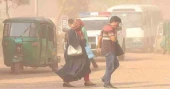 Dhaka’s air remains unhealthy this morning