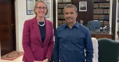 British High Commissioner meets Law Affairs Adviser Dr. Asif Nazrul