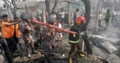 BGB joins in firefighting Ukhia Rohingya camp fire