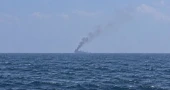 Two oil supertankers catch fire after hitting naval mines in Hormuz: IRGC