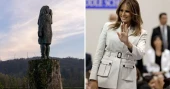 Police probe theft of Melania Trump statue in her Slovenian hometown